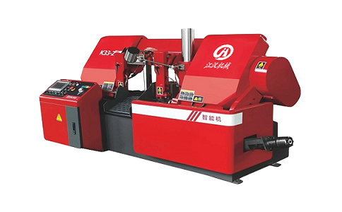 从江卧式带锯床切削金属时出现打齿的原因是什么？