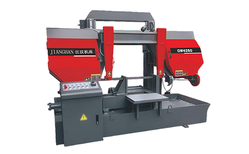 从江龙门带锯床运行中途停止切割产生的原因是什么？